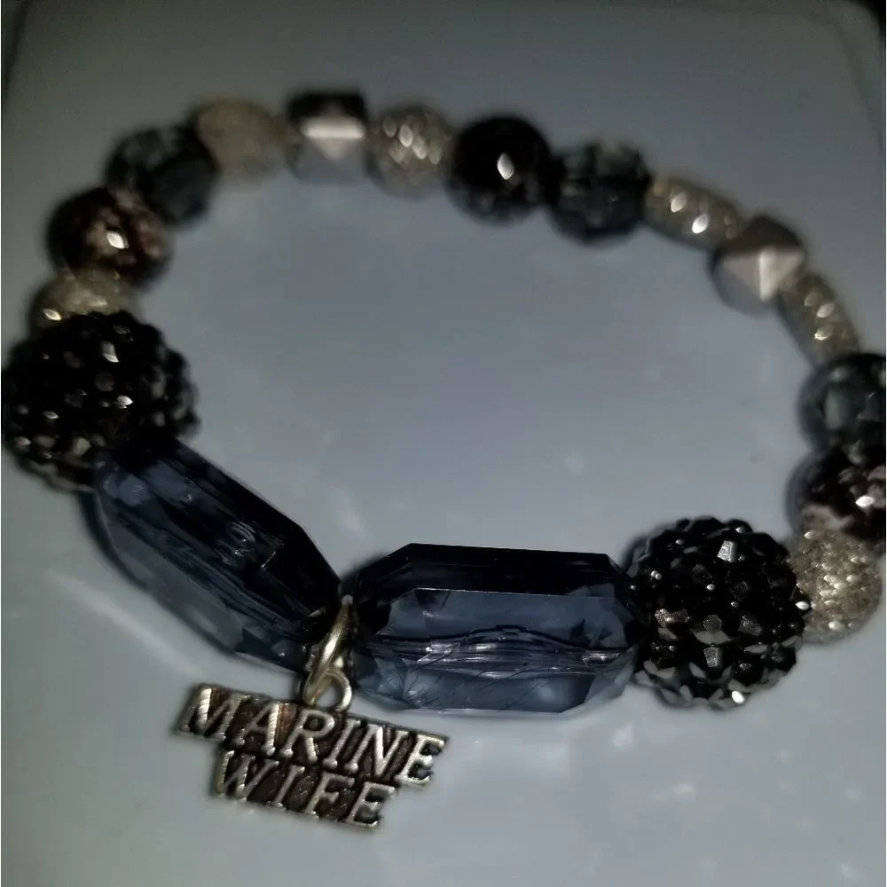 Marine wife bracelet